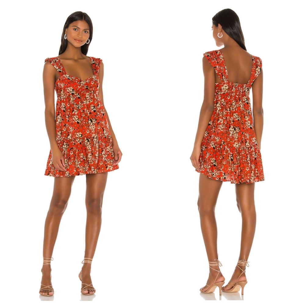 Free People Pattern Play mini dress, XS